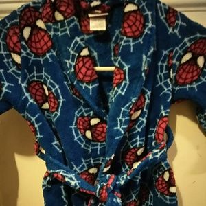 Marvel Pajamas - Spider Man Robe 2T _ 3T Marvel Pajamas - Spider Man Robe 2T _ 3T